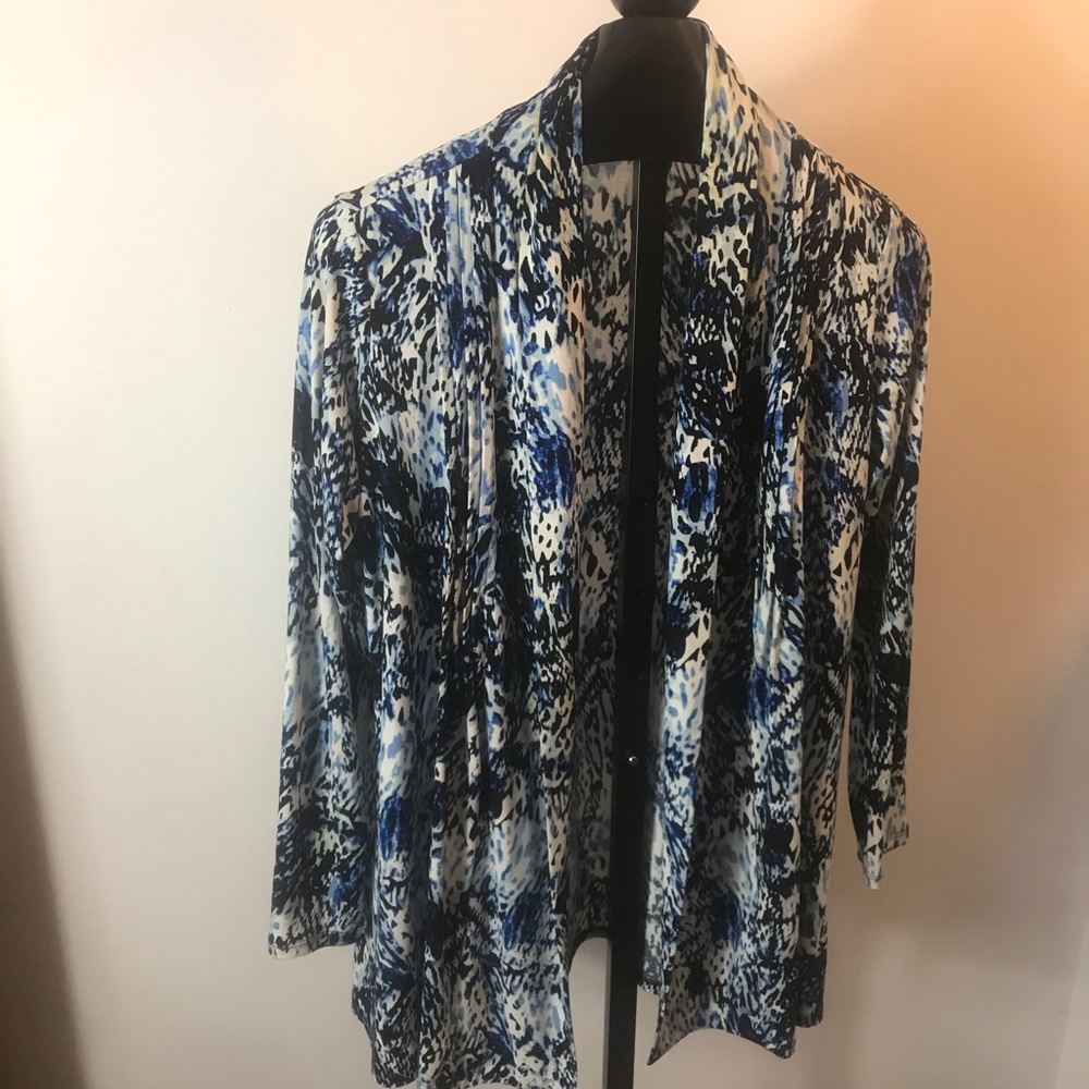 Premise Blue & White Open Front